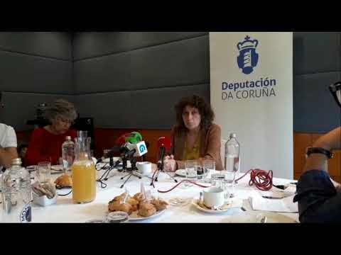 Goretti Sanmart&iacute;n. Despedida da Deputaci&oacute;n Provincial.