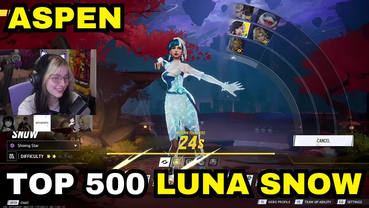 ASPEN vs SHROUD - 38K HEALS! PRO LUNA SNOW GAMEPLAY- MARVEL RIVALS ...