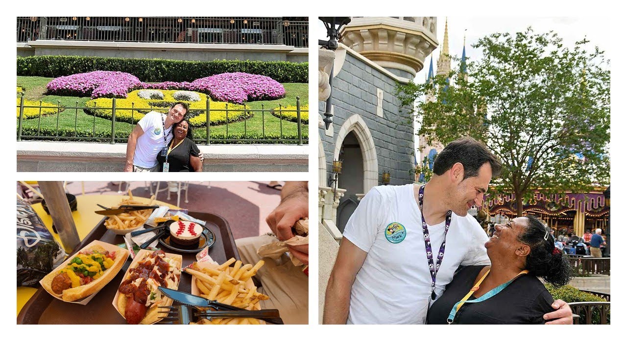 Magic Kingdom - FREE Disney Birthday Brownie 🎉 Casey’s Corner Hot Dogs & I Lava You Float