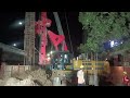 #pilefoundation |Sany machine gauge loading| Mumbai metro|#construction