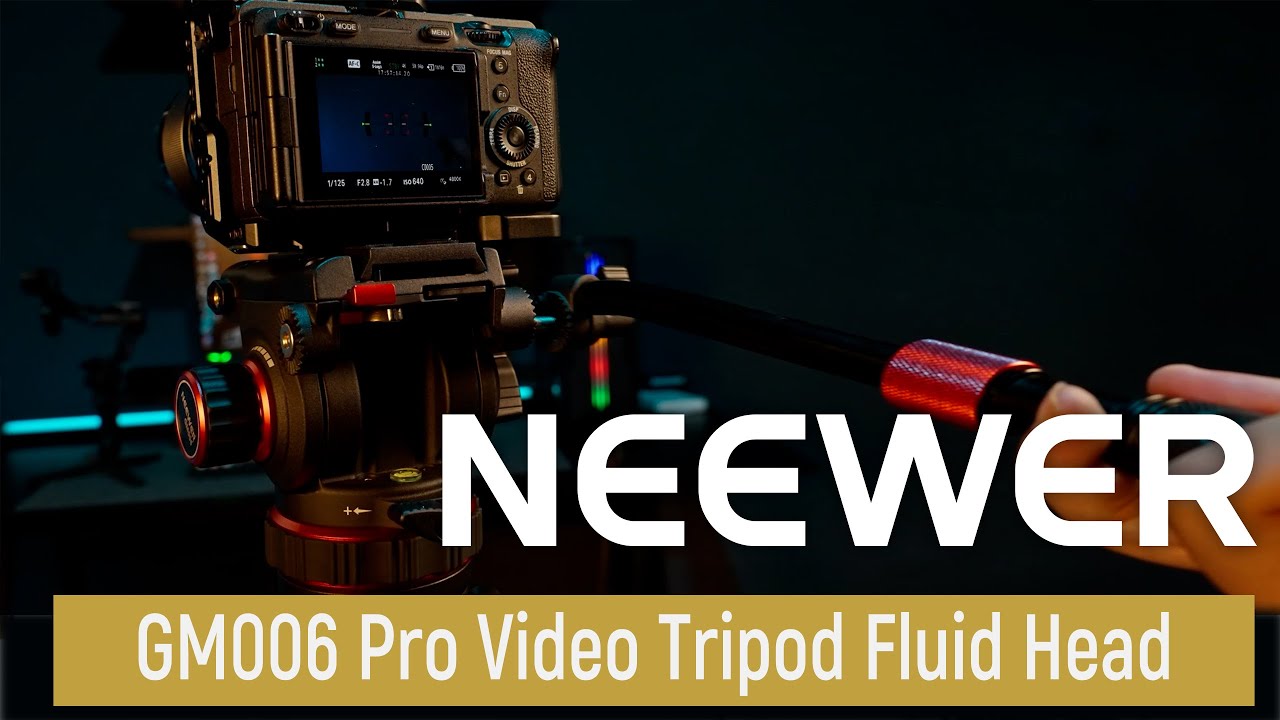 Introducing the NEEWER GM006 Pro Video Tripod Fluid Head - YouTube
