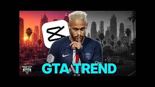 Viral GTA TREND Edit Tutorial On CapCut | Glockada Slowd |