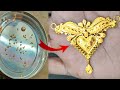 HandMade Gold Pendant Making| How Gold Pendant is Made | Gold Jewellery - Nadia Jewellery