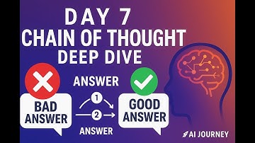 Day 7: Chain-of-Thought Deep Dive 🔍 (Step-by-Step AI Reasoning)”