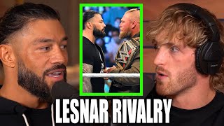 ROMAN REIGNS ADMITS BROCK LESNER IS BIGGEST RIVAL OF ALL-TIME
