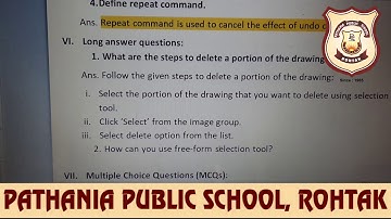 Pathania World Campus- Class 3- Computer- Chapter-5 (More on MS Paint)