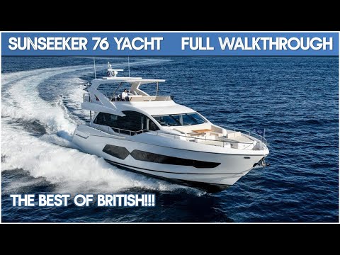 ⁣Sunseeker 76 Yacht I Full Walkthrough I The Marine Channel