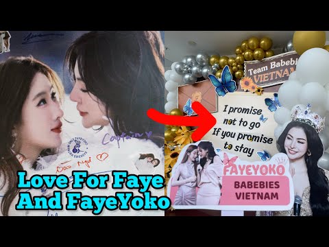 Vietnamese Fans 😍 Love  For Faye (Fayeyoko As Well)