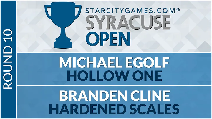 SCGNY - Round 10 - Michael Egolf vs Brandon Cline ...