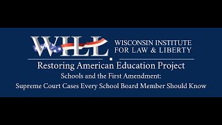 Schools and the First Amendment 12 18 2024