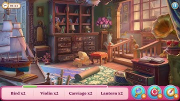 Manor Matters hidden objects #2 in the Antique Shop (Hard Level) in pair Fail | gameplay |android