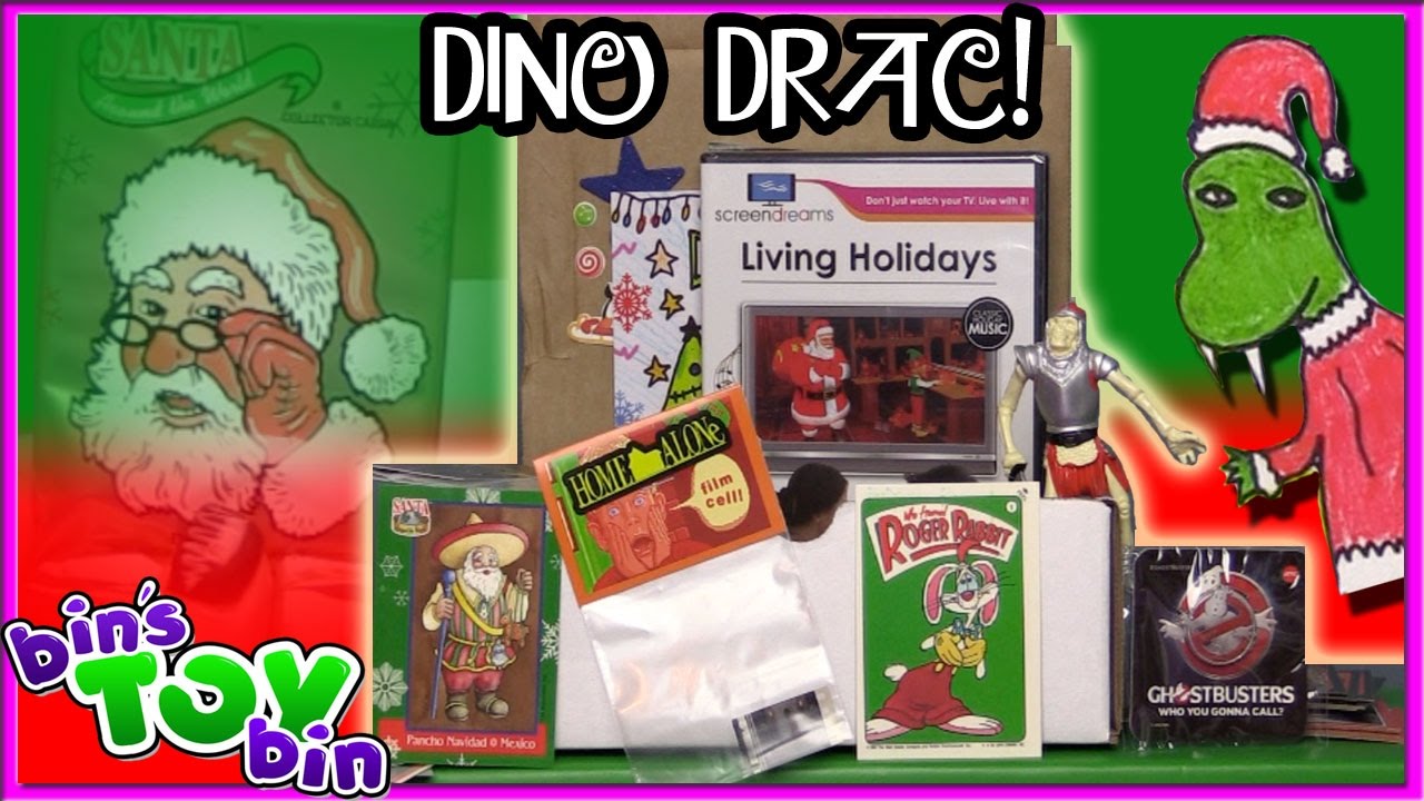 Распаковка очень весёлого набора Dino Drac Fun Pack! - Декабрь 2016 | Bin's Toy Bin