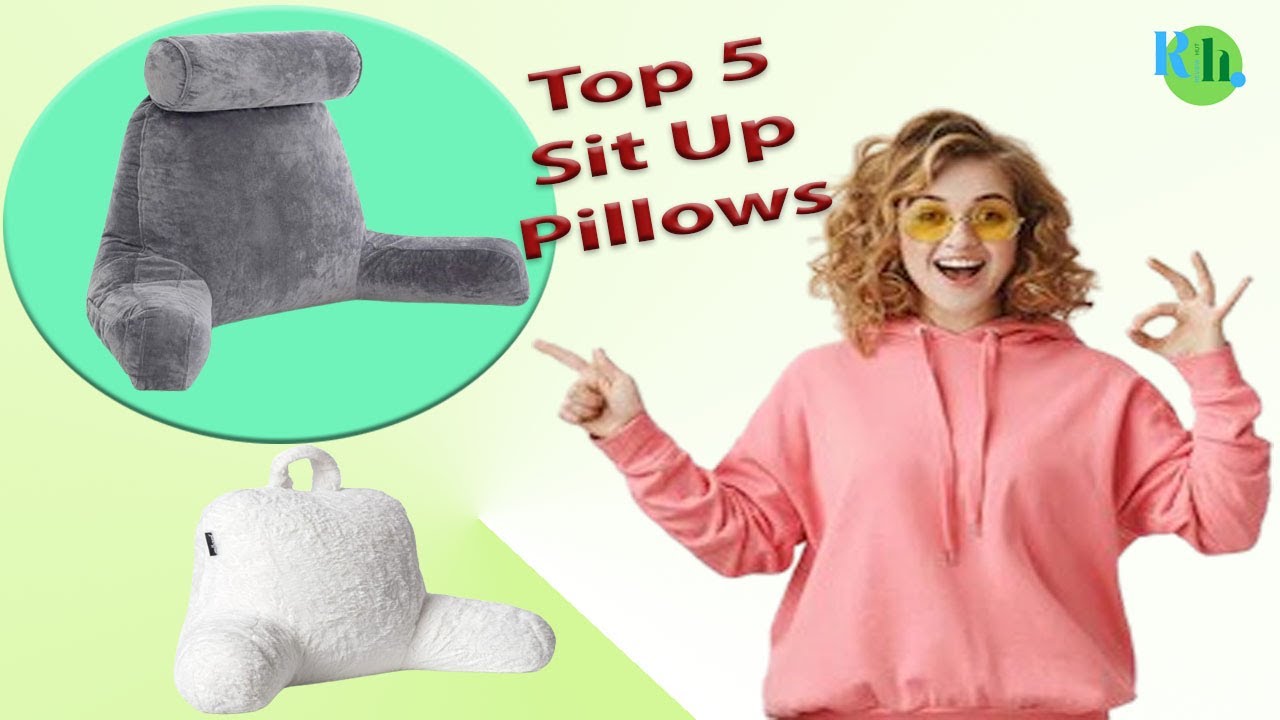 Best Sit Up / Reading Pillows for Bed (Top 5 Sit Up Pillow Review) YouTube