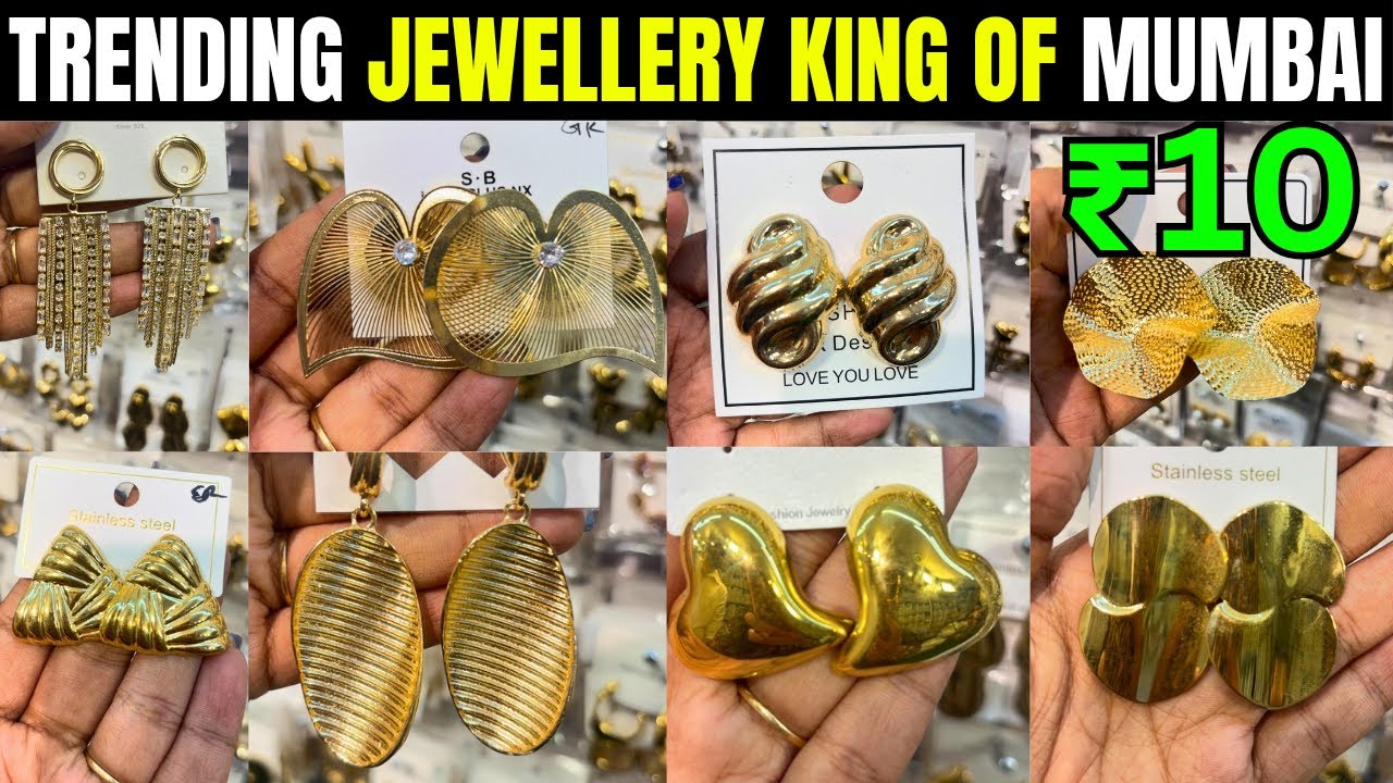 मुंबई के सबसे बड़े korien Jwellery Manufacturer | Anti Turnish Wholesale Jwellery Market In Mumbai 