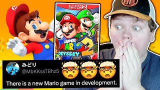 Nintendo Is Making A New Mario Game?!?