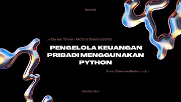 Pengelola Keuangan Pribadi menggnakan Python!!!!!!