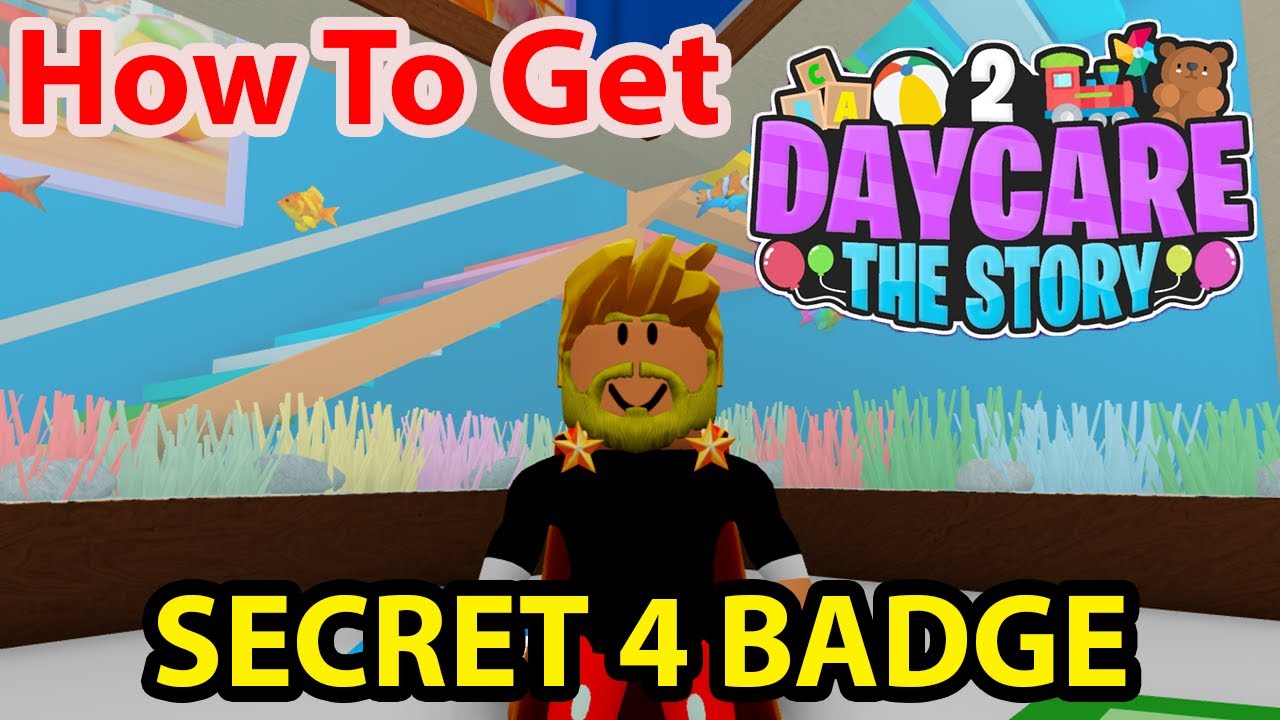 How To Get Secret 4 Badge Get Monster Fish Very Rare Daycare 2 Good Bad Secret Ending Roblox All Youtube - roblox daycare 2 all endings