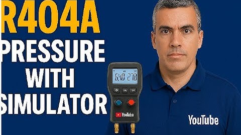 R404A Refrigerant Pressure Guide: Exact Freezing & Cooling Levels with Simulator!