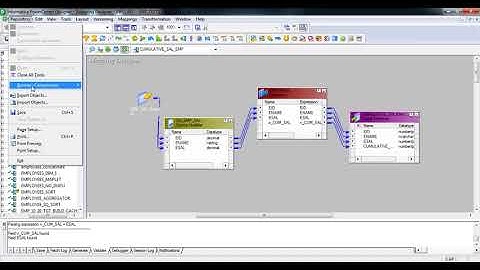 Informatica: Cumulative sum of salaries of employees