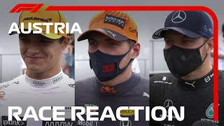 Drivers' Post-Race Reaction | 2021 Austrian Grand Prix