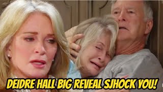 SO SAD! Deidre Hall finally speaks out after Drake Hogestyn's death Days of our lives Spoilers
