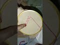 #soo easy hand embroidery for beginners #youtube short #diy #ateeya attractive corner