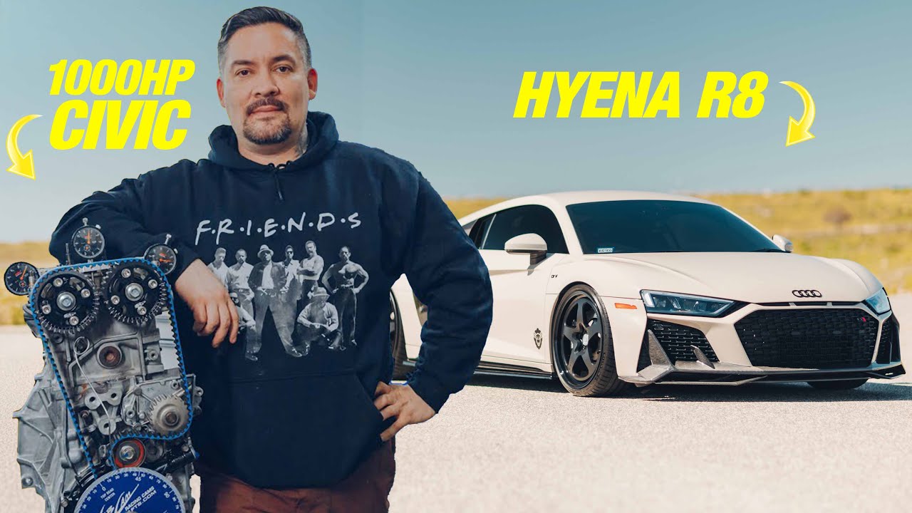 BADDEST R8 We've Ever Seen + BIG Civic Update - YouTube
