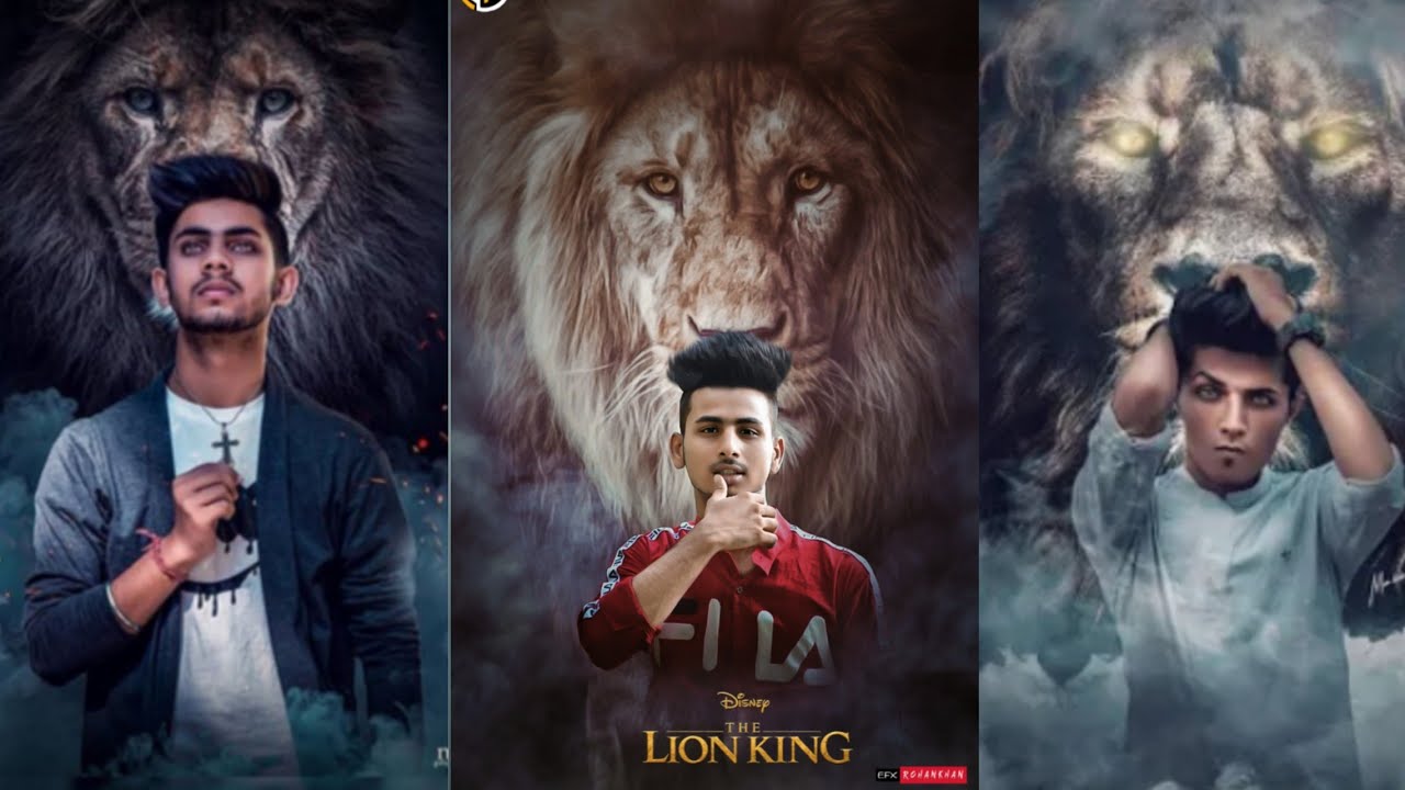 The Lion King - 2019 Picsart Editing Tutorial - SR Editz - YouTube