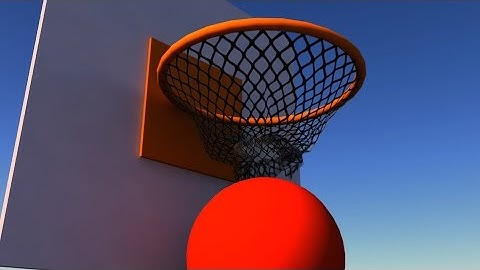 Maya 2016 tutorial : How to create a dynamic Basketball net
