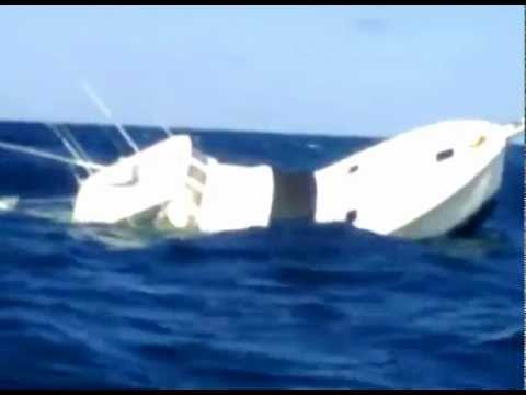 Black Marlin Sinks Fishing Boat in Panama.