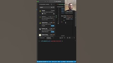 Run Tests in VScode without the Command Line #testing #vitest  #vscode  #javascriptdev #tdd