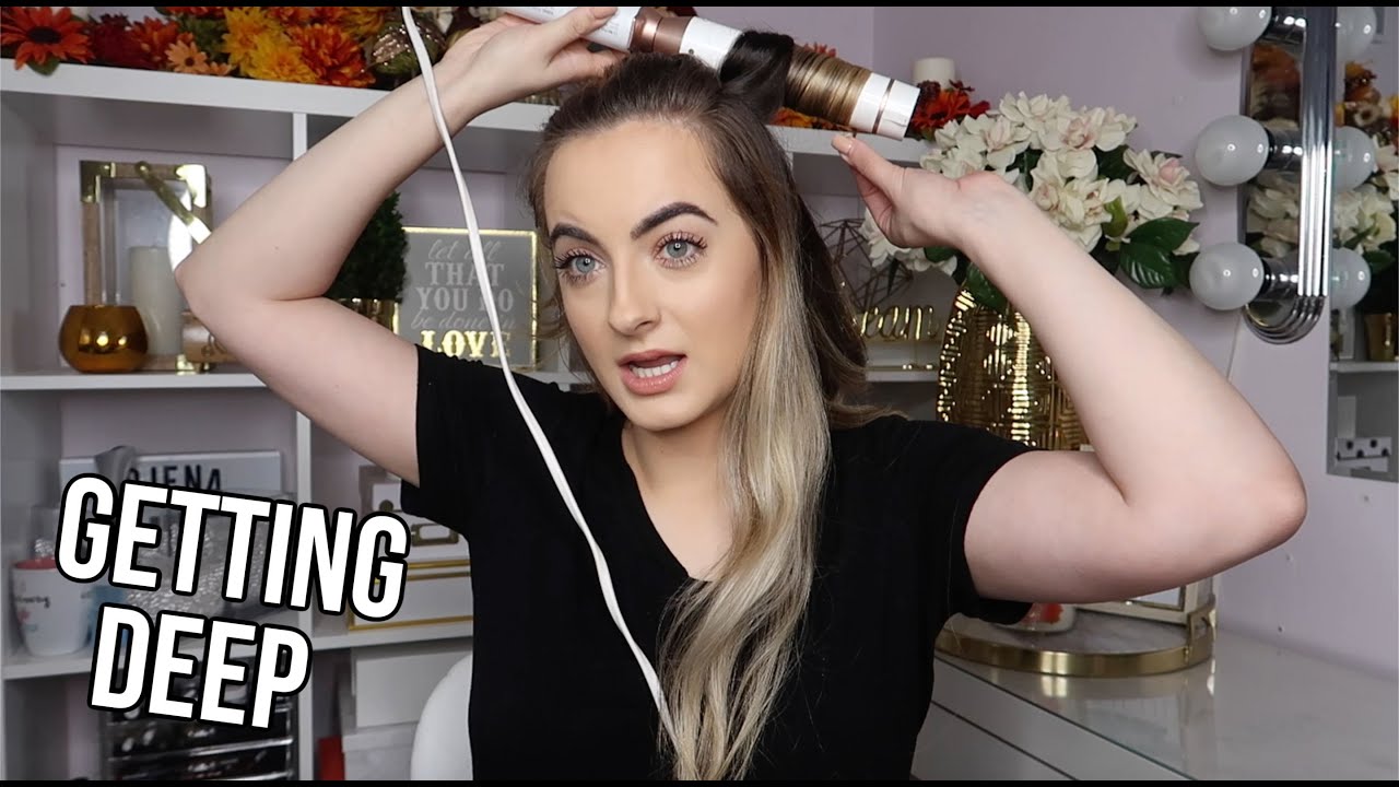 VLOG: Curling Hair & Pep Talk - YouTube