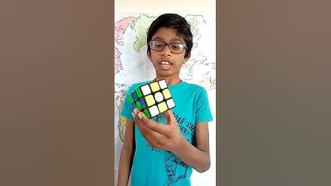 A cool pattern for the 3×3 Rubik