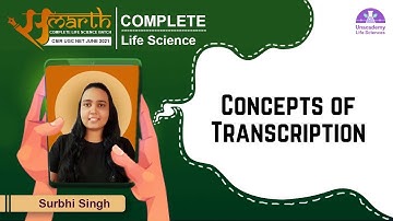 Concepts of Transcription | CSIR Life Science June 2021| 8 PM | Samarth Batch