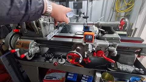 Level your lathe and align the headstock/tailstock vertical + horizontal alignment 