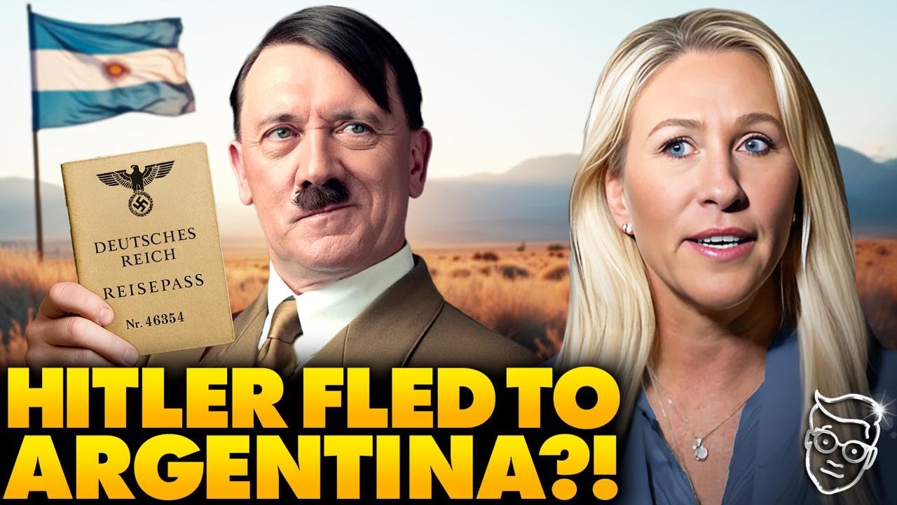 Rep. MTG Releases BOMBSHELL  'Hitler Did NOT Kill Himself  He Lived For Another 20 Years In   '