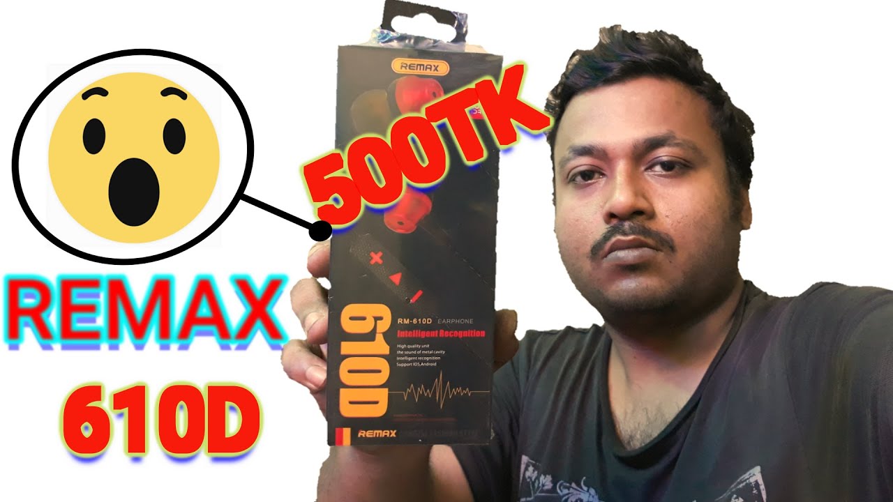 Fake Remax RM610D Review In Bangla Best Headphone Price 500 Tk (SCS