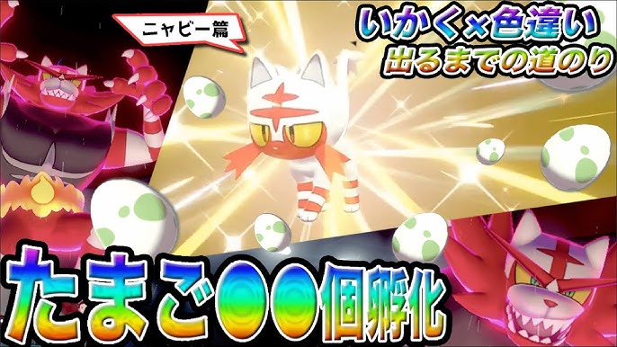 国際孵化で色違いが出ない時に見る動画 ポケモン剣盾 Youtube