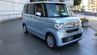 [4K]Japanese Mini Van(N BOX)Japan's mini car (kei car) HONDA N-BOX