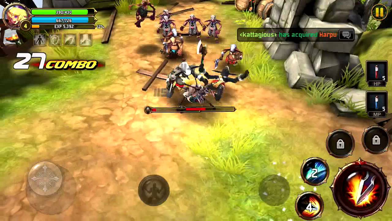 Kritika: The White Knights Android Gameplay - YouTube