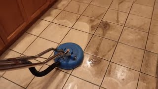 The Best Way to Clean Tile and Grout!  Tile Maintenance Tips Episode 1