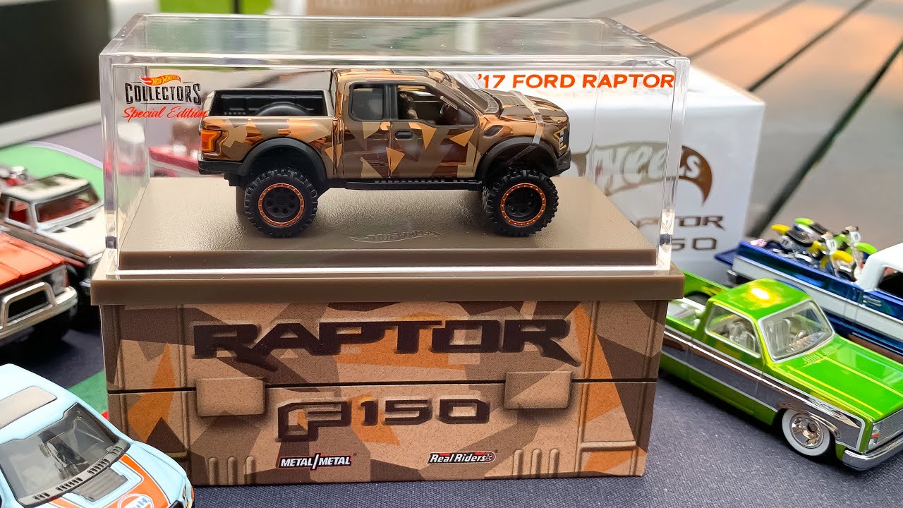 Hot Wheels rlc ford raptor f150 