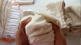 Cloth Diapering Overview: Prefolds and Flats