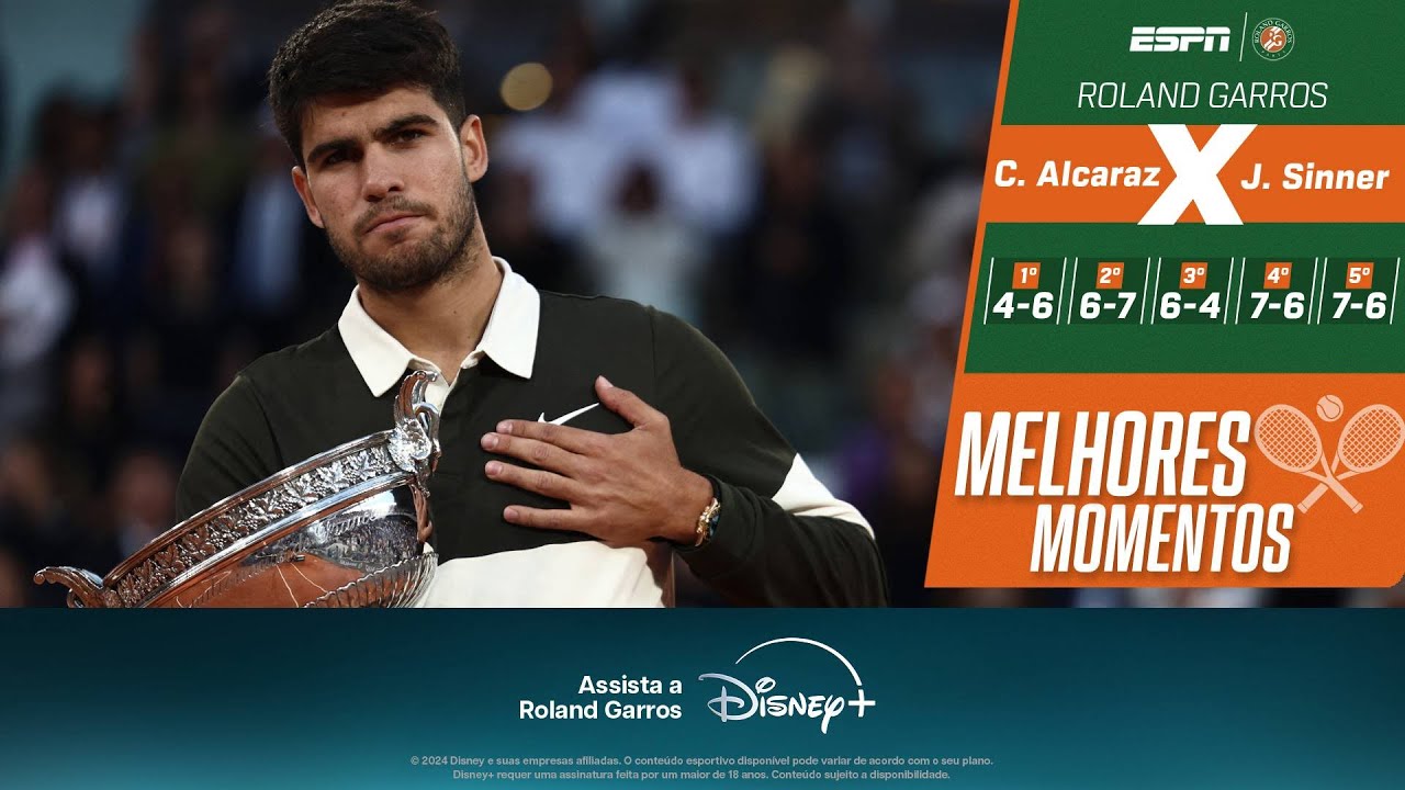 Alcaraz Segue os Passos de Nadal e Conquista Paris com Brilhantismo✨🎾
