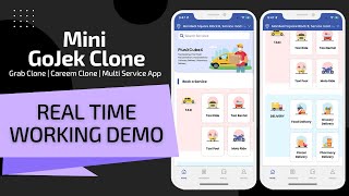 Grab Clone - Real Time Demo | Careem Clone screenshot 1
