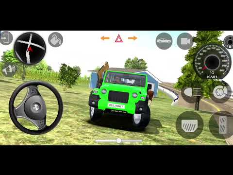 Dollor (song) Modified Mahindra Yellow Thar 😈 || Indian Car Simulator 3d || Android Gameplay #indian
