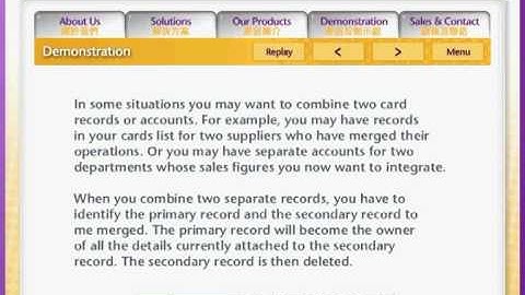 MYOB Charts of Accounts and Contact Information Management
