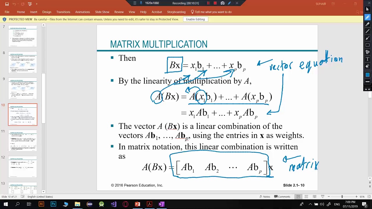 2.1 || Matrix Operations - YouTube