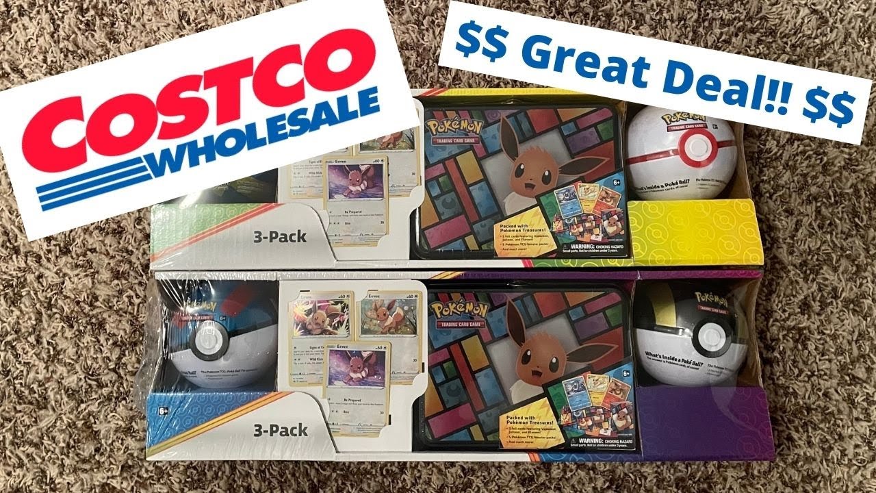 Costco Has Pokemon Cards!!! NEW Eevee Gift Box Review!! YouTube