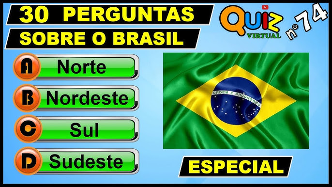 QUIZ CONHECIMENTOS GERAIS DIFÍCIL